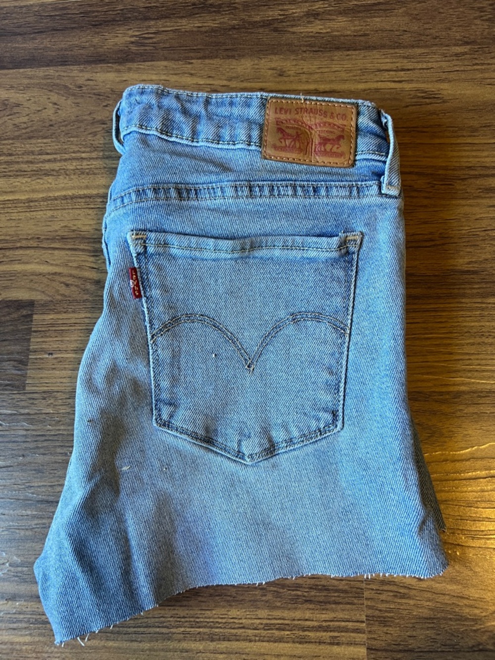 Levi's Cut Off Jean Shorts